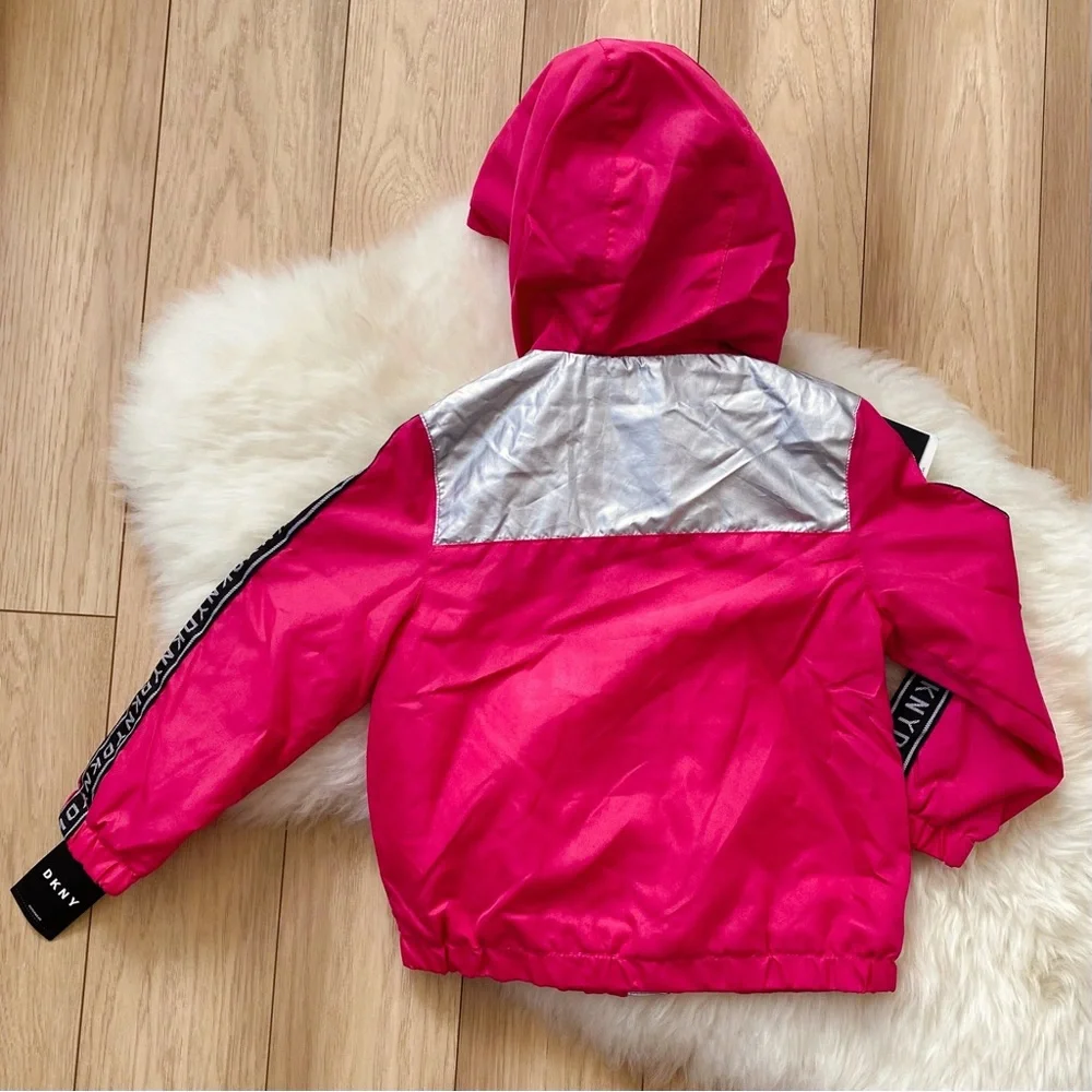DKNY girls jacket, size 5/6